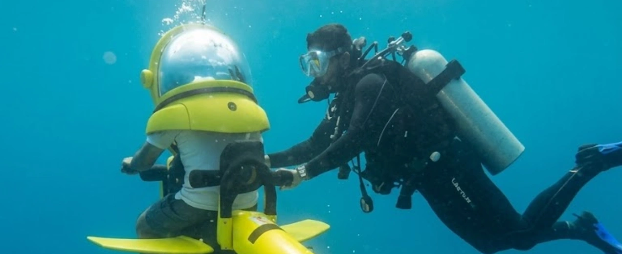 Underwater Sea Scooter in Andaman