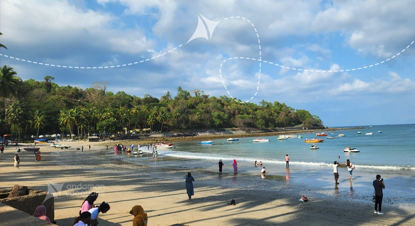 Corbyn's Cove Beach, Port Blair